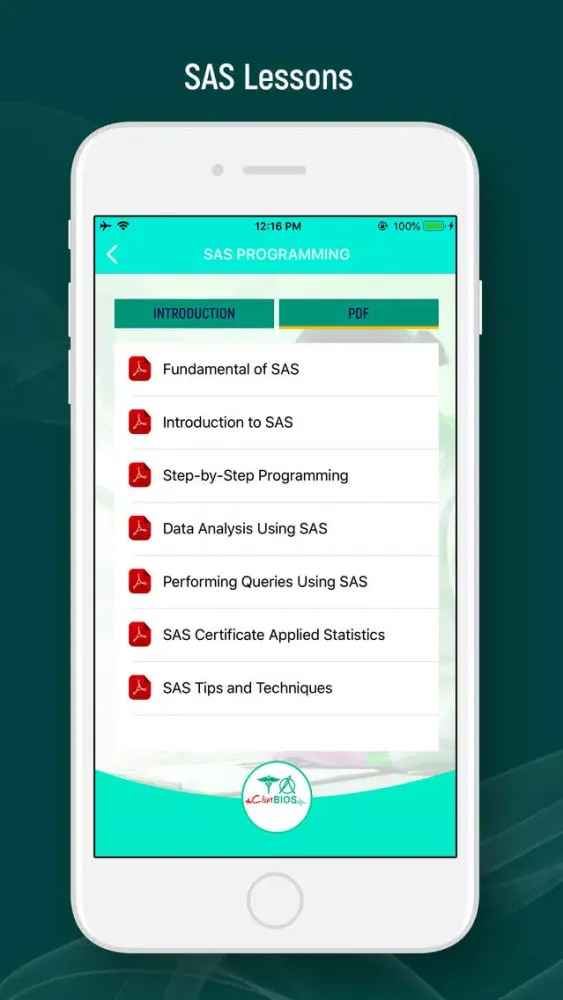 ClinBios سکرین شاٹس