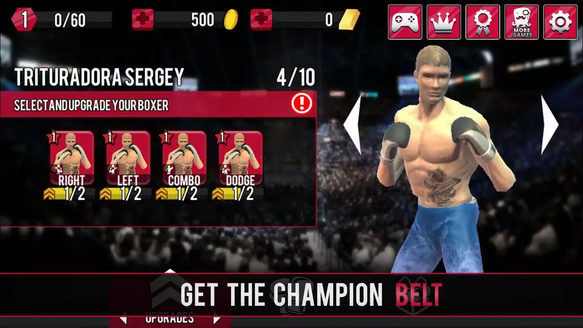Boxing vs MMA سکرین شاٹس