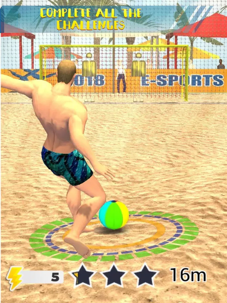 Captures d'écran de Super Kick Beach Soccer 2018 iPad 