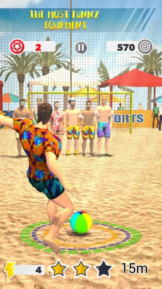 Captures d'écran de Super Kick Beach Soccer 2018