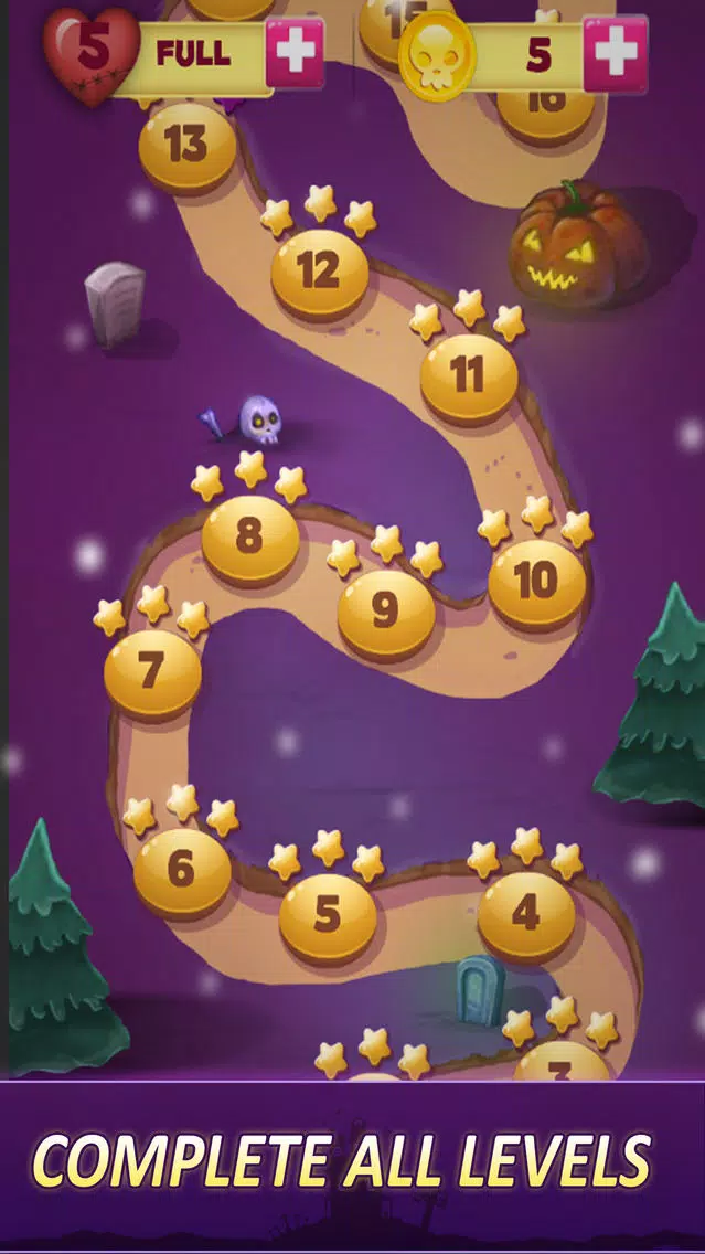Capturas de tela do Halloween Games Witching Hour