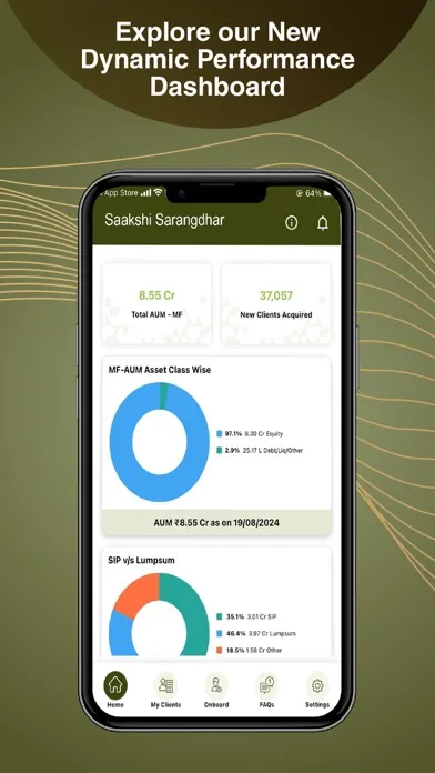 Capturas de pantalla de AnandRathi MutualFunds–RM