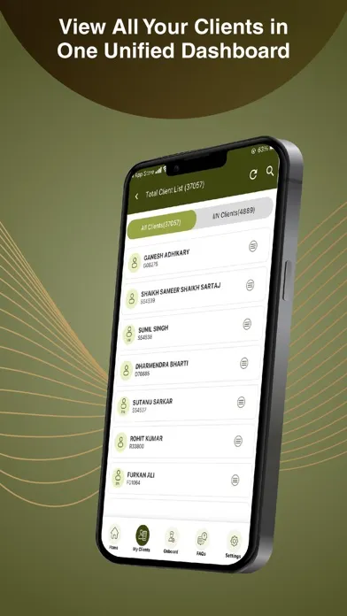 Capturas de pantalla de AnandRathi MutualFunds–RM