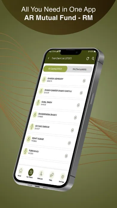 Capturas de pantalla de AnandRathi MutualFunds–RM