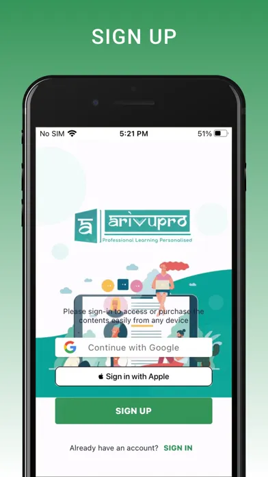 Screenshot di ArivuPro