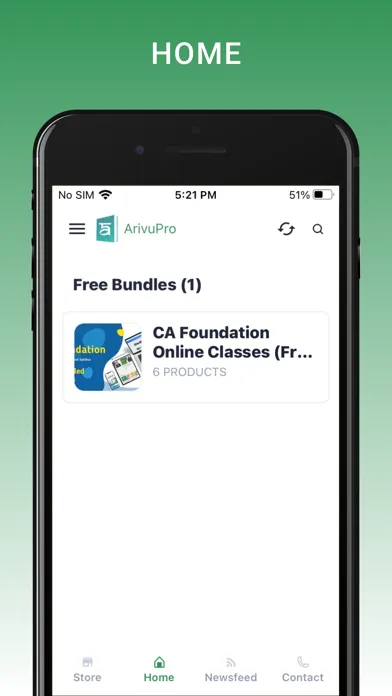 Screenshot di ArivuPro