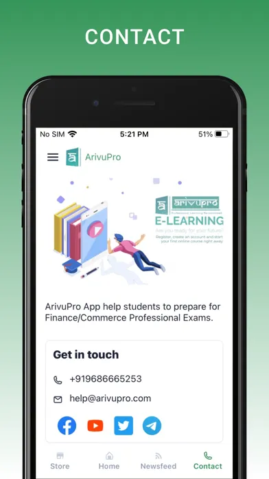 Screenshot di ArivuPro