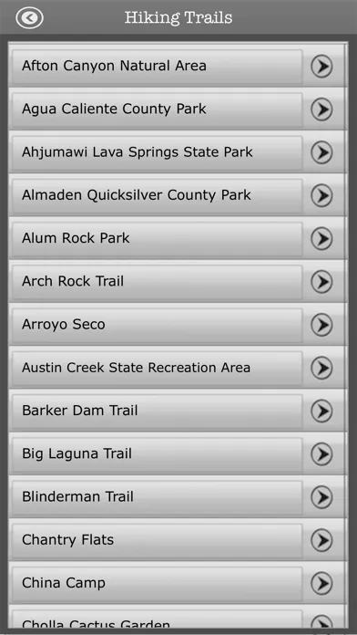 Ảnh chụp màn hình của Arizona-Camping & Trails,Parks