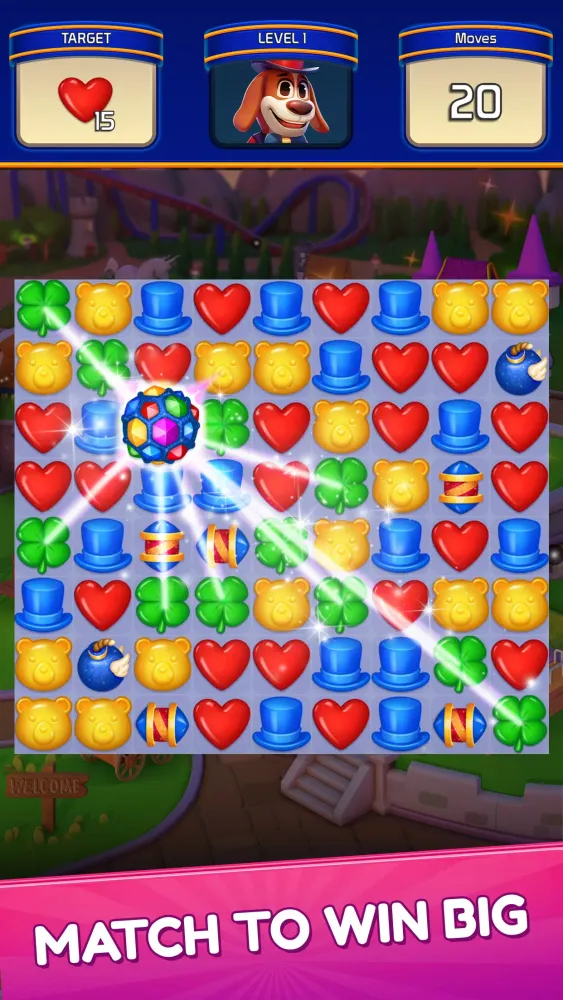 Thrill Match: Match Blast Game Screenshots