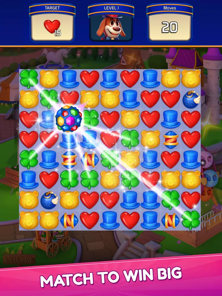 Thrill Match: Match Blast Game Screenshots