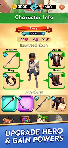 Heroes of Nymira: RPG Games应用截图