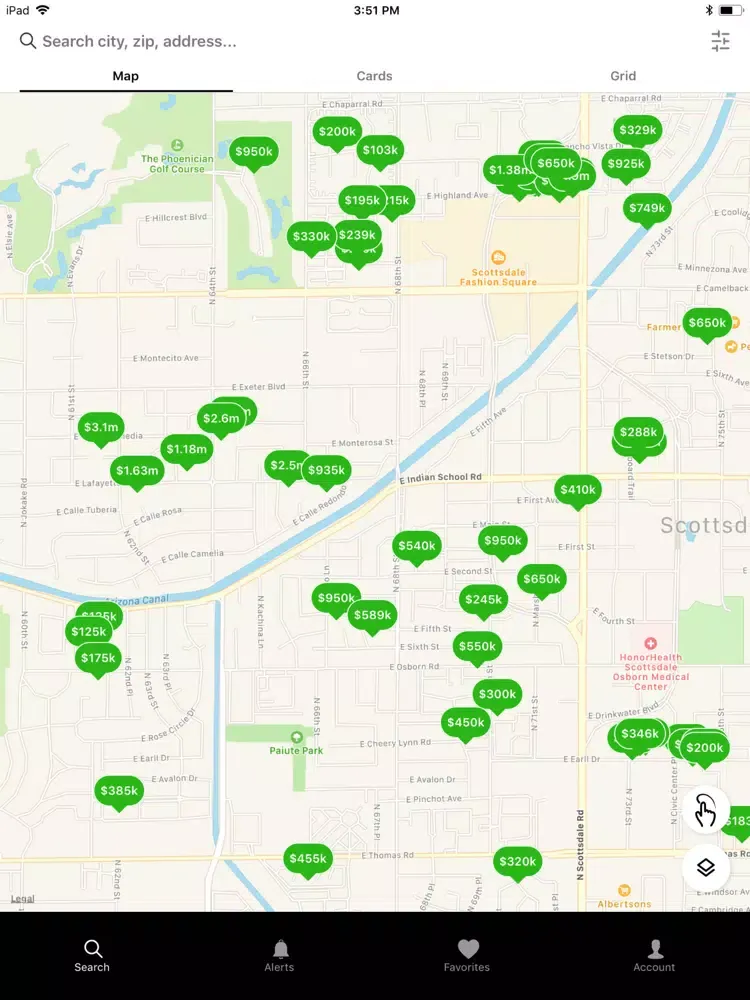 Arizona Property Search iPad  Screenshots