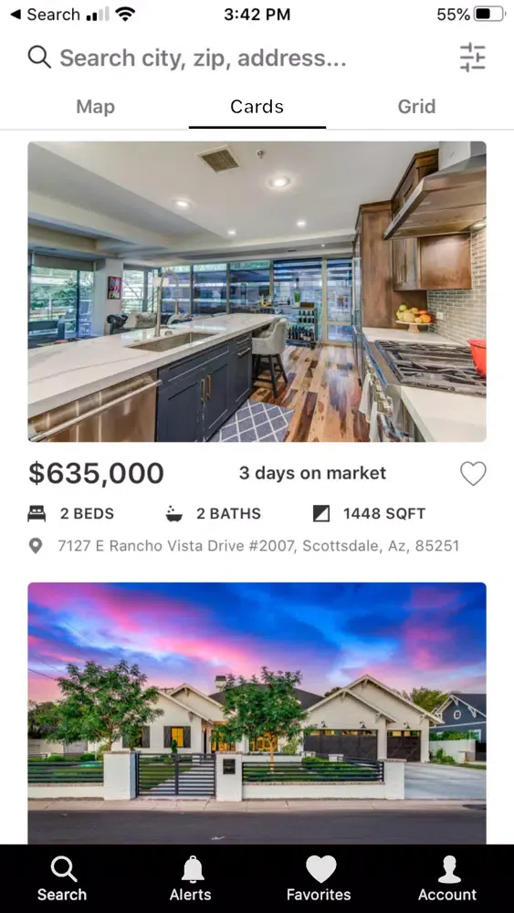 Arizona Property Search Screenshots