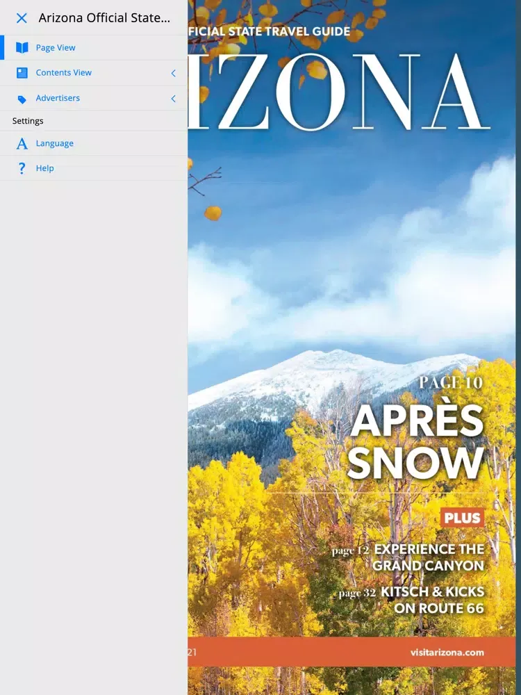 Arizona Official Travel Guide iPad  স্ক্রিনশট