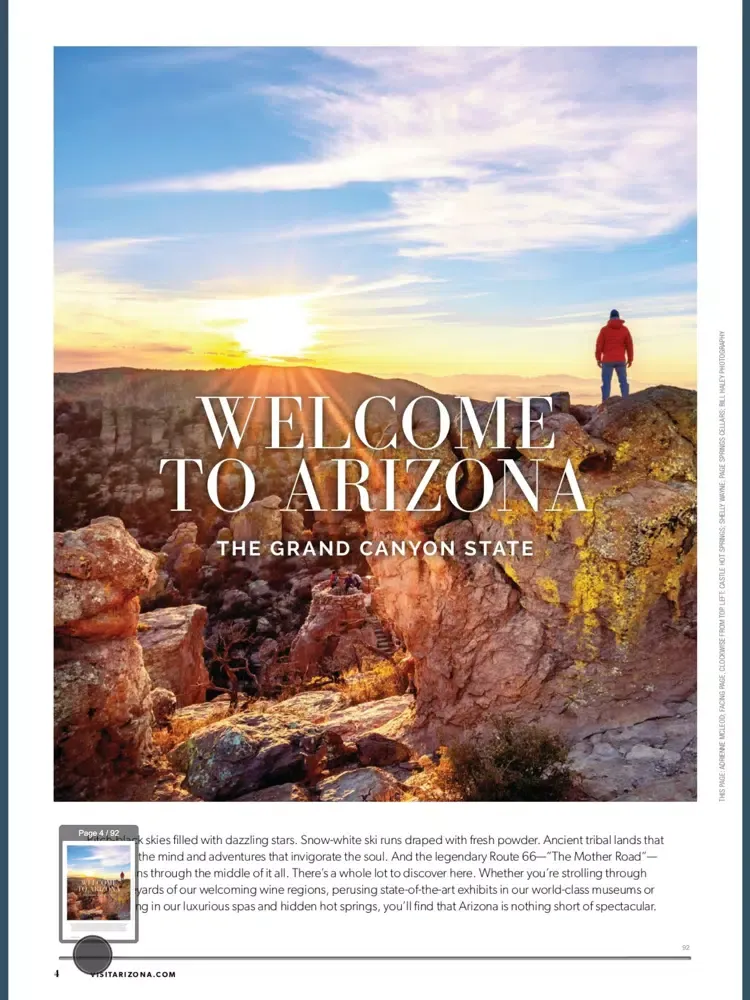 Arizona Official Travel Guide iPad  স্ক্রিনশট