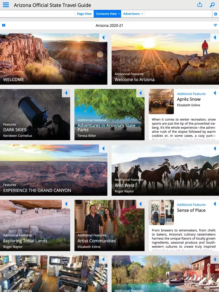 Arizona Official Travel Guide iPad  স্ক্রিনশট