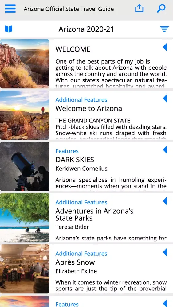 Arizona Official Travel Guide স্ক্রিনশট