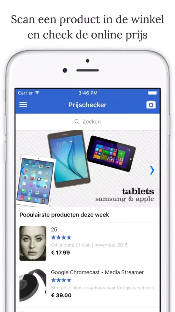 Captures d'écran de Prijschecker voor Bol.com