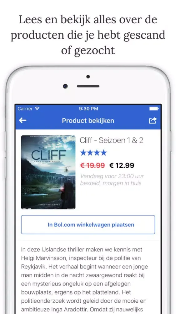 Captures d'écran de Prijschecker voor Bol.com