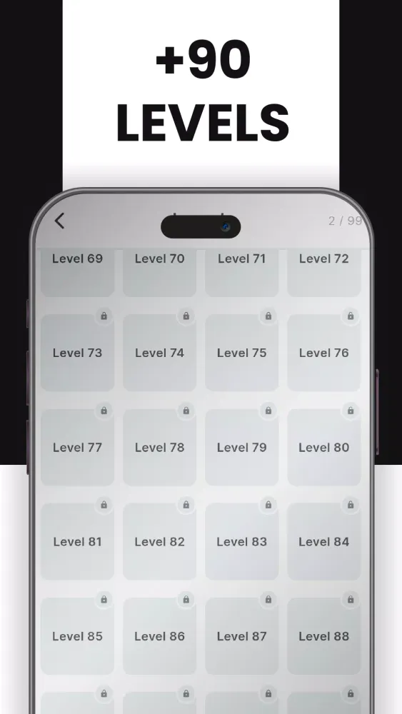 Capturas de tela do Korean Quiz