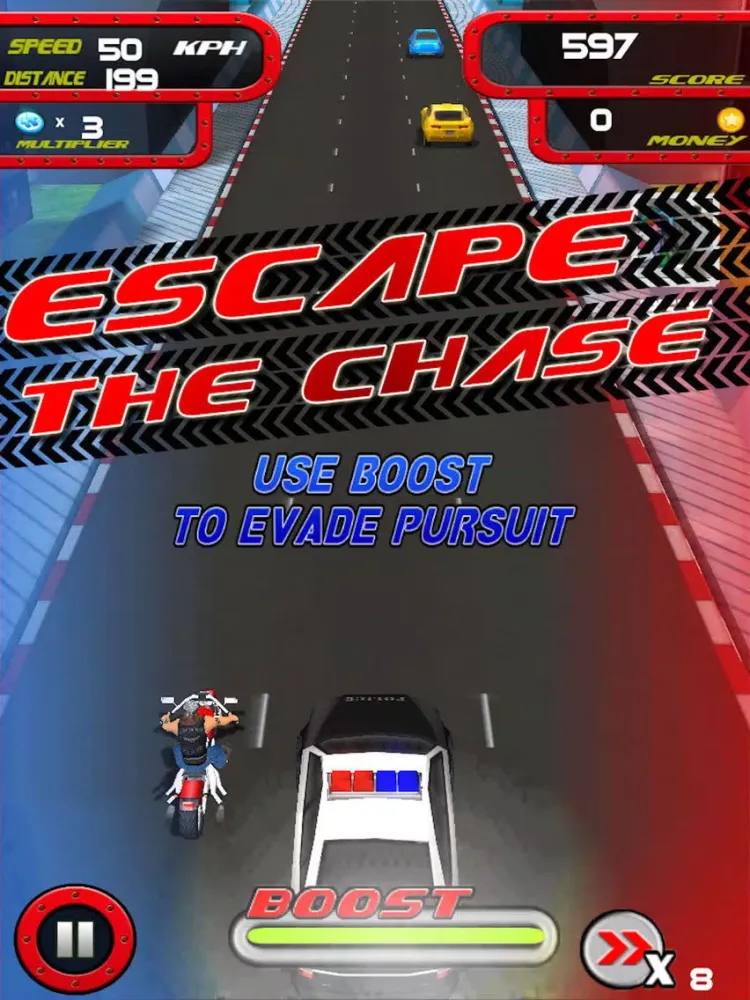 Скриншоты Highway Racing iPad 