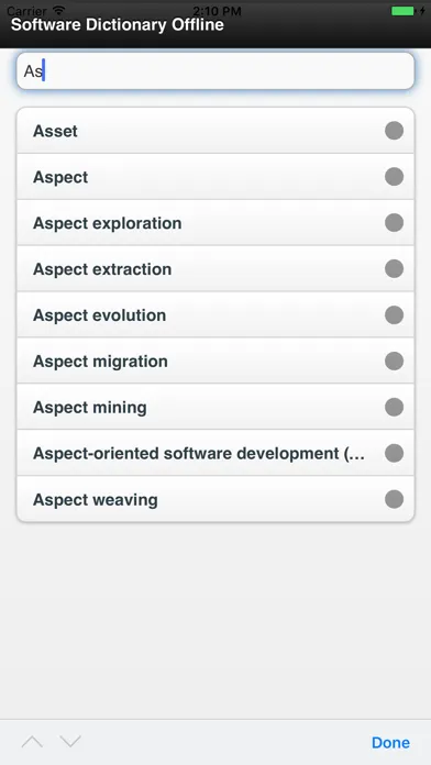 Software Dictionary Offline スクリーンショット