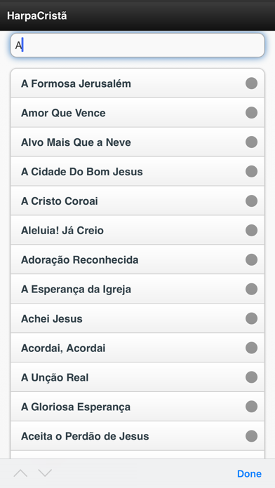 Harpa Crista (Bible Hymns in Portuguese Free) Screenshots
