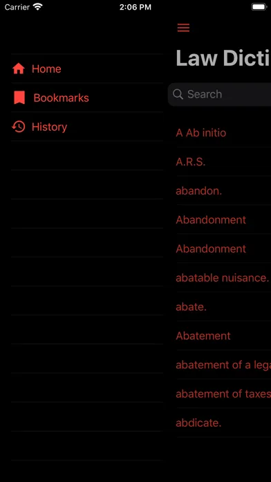 Law Dictionary Offline Screenshots