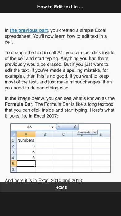 Learn Excel Offline Free Screenshots