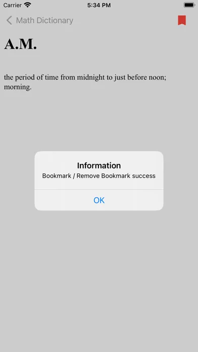 Math Dictionary Offline Screenshots