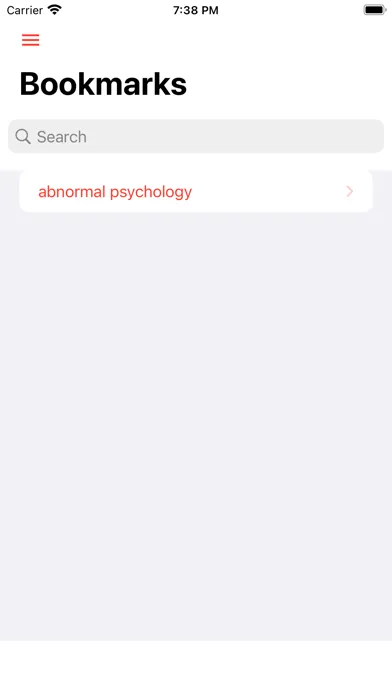 Psychology Dictionary Offline स्क्रीनशॉट