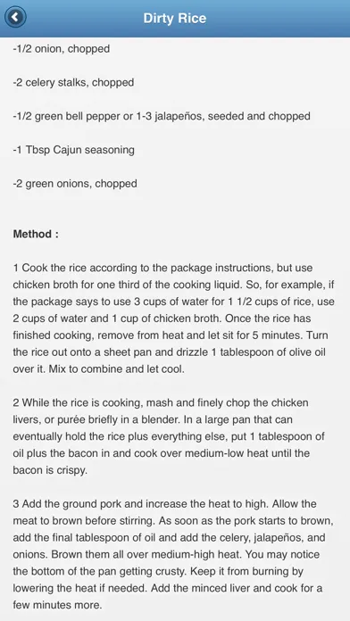 ภาพหน้าจอของ Rice Recipes Yummy
