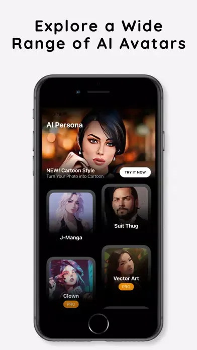 AI Persona: Avatar Creator سکرین شاٹس