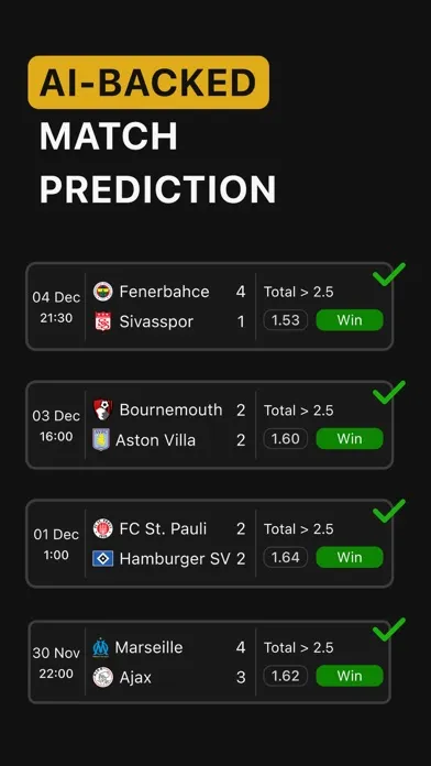 Bet Tips: Soccer Predictions Ekran Görüntüleri