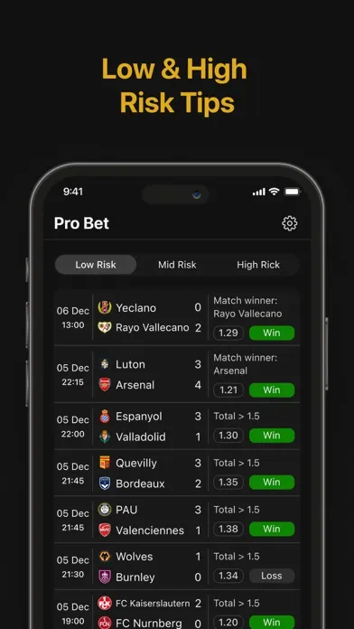 Bet Tips: Soccer Predictions Ekran Görüntüleri