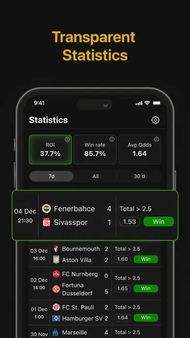 Bet Tips: Soccer Predictions Ekran Görüntüleri
