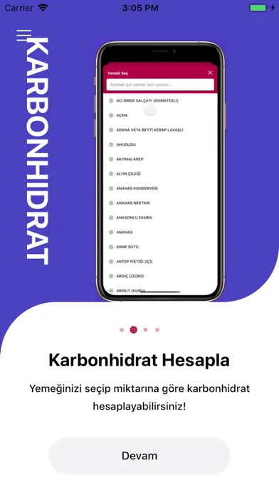 Karbonhidrat-Bolus Hesaplayıcı 스크린샷