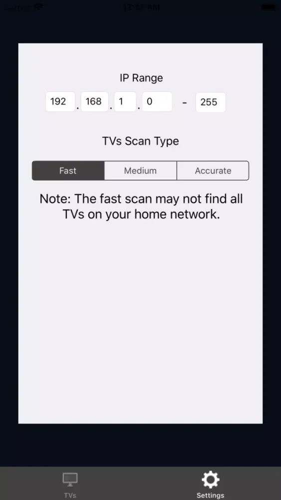 Tangkapan skrin Remote Control for Hitachi TV