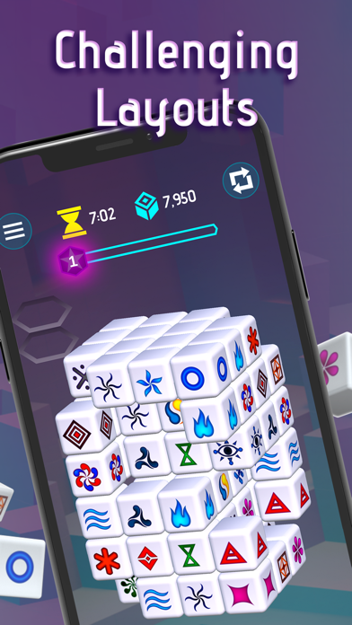 صور Mahjong Dimensions - 3D Cube