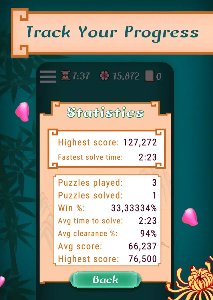 Classic Majong Solitaire Game Screenshots