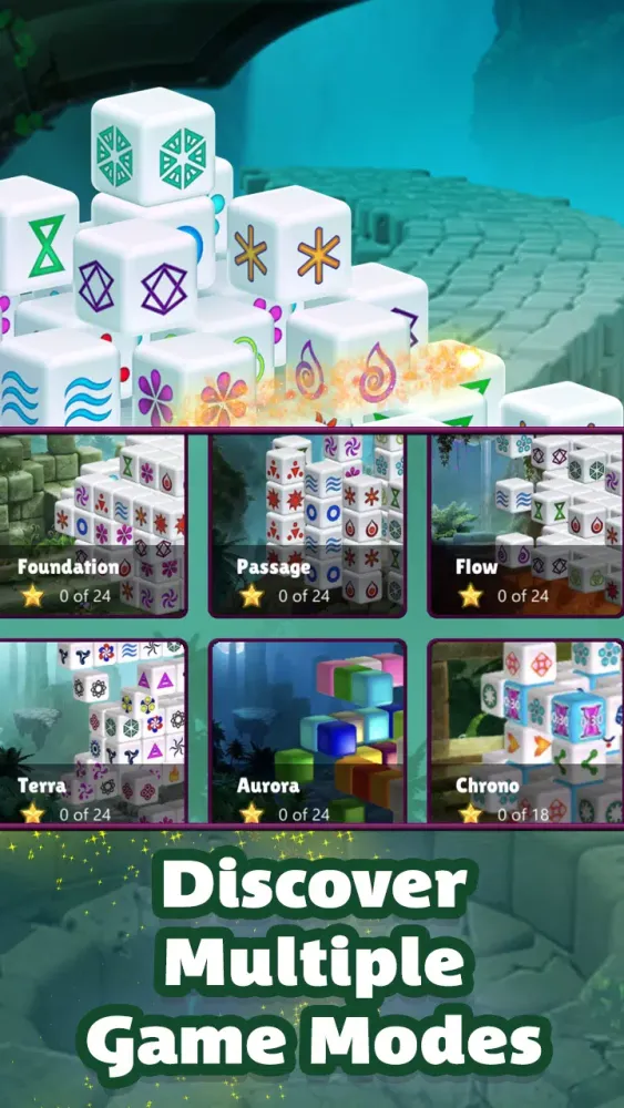 Screenshot di Tap Tiles - Mahjong 3D Puzzle