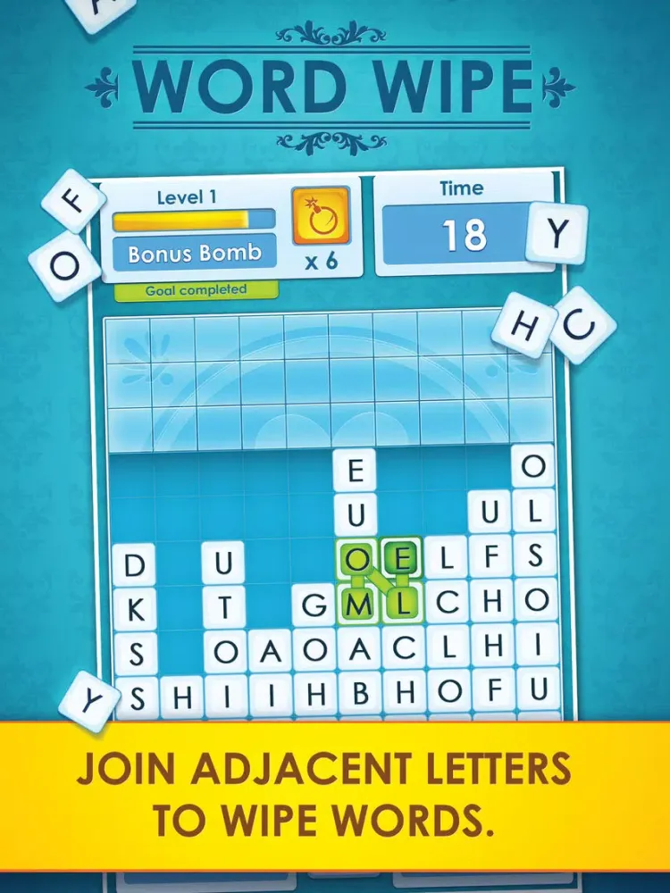 Word Wipe Mobile iPad  Screenshots