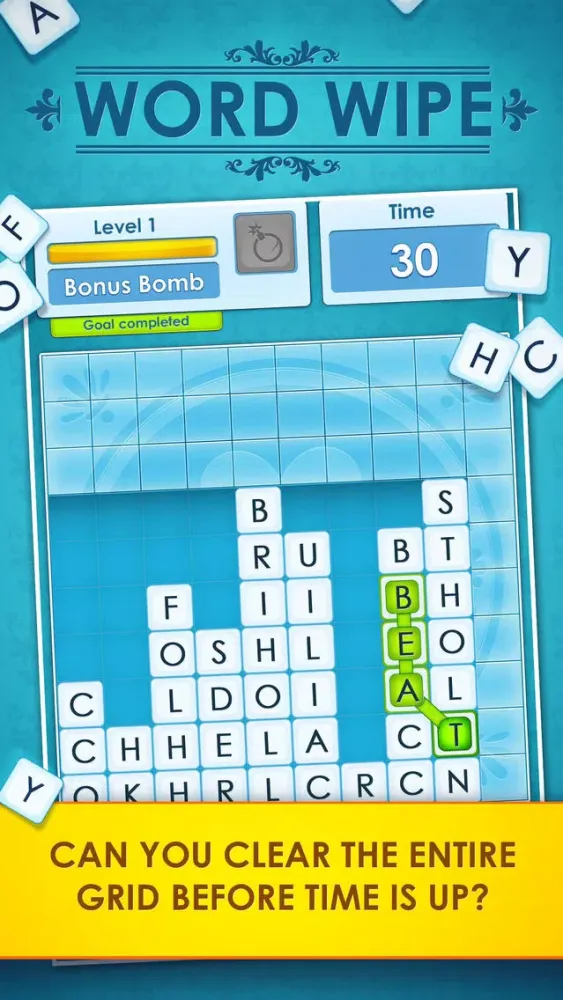 Word Wipe Mobile Screenshots