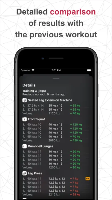 SmartWorkout - Gym Log Tracker應用截圖