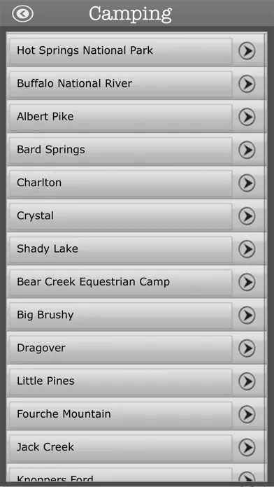 Screenshot di Arkansas-Camping,Trails,Parks