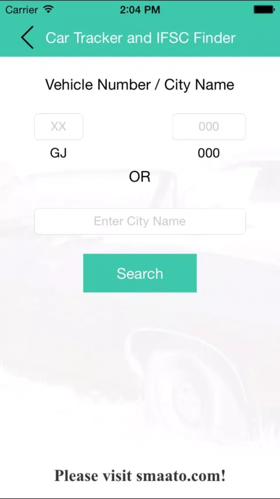 IFSC Finder and Car Tracker應用截圖