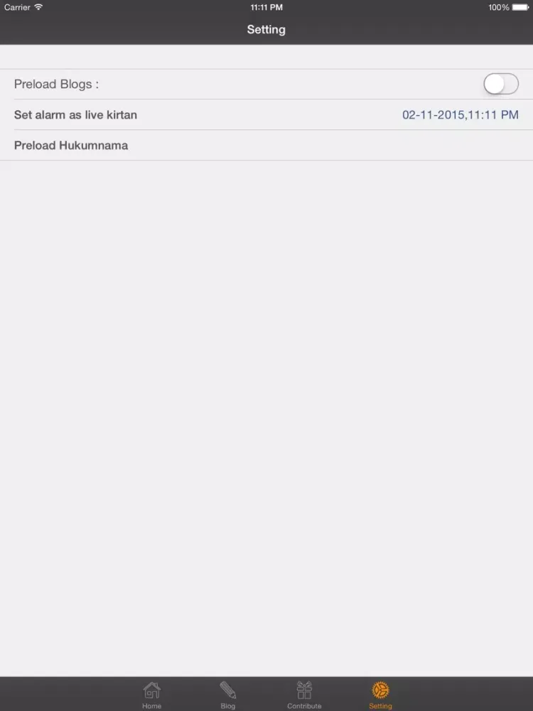 Golden Temple Live Kirtan iPad  스크린샷