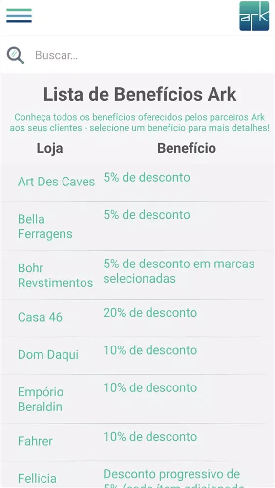 Ark app Ekran Görüntüleri