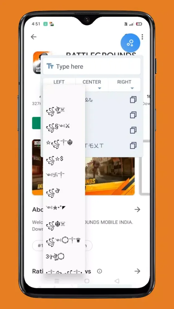 Capturas de pantalla de Nickname Creator