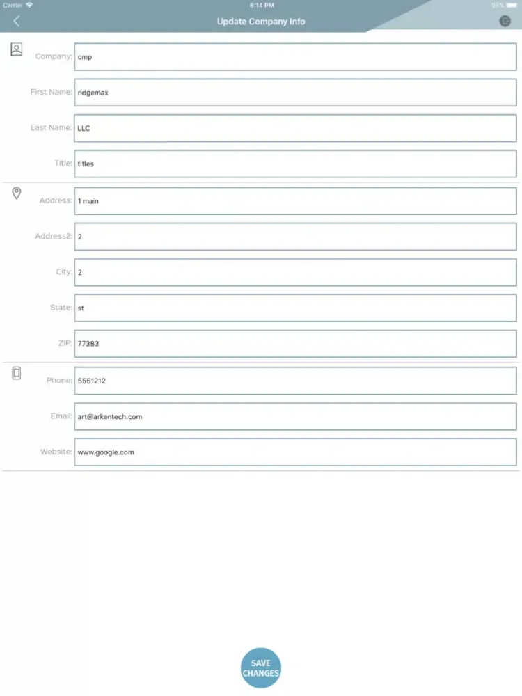 Campaign Manager by Arken Tech iPad  स्क्रीनशॉट
